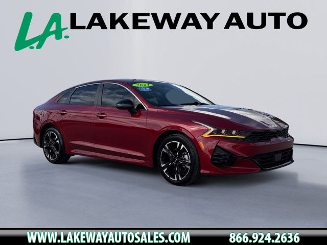 Passion Red 2024 Kia K5 GT-Line FWD Sedan Front-Wheel Drive 8-Speed Automatic