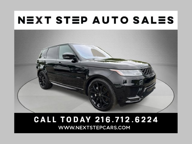 Black 2020 Land Rover Range Rover Sport SUV / Crossover All-Wheel Drive 8-Speed Automatic