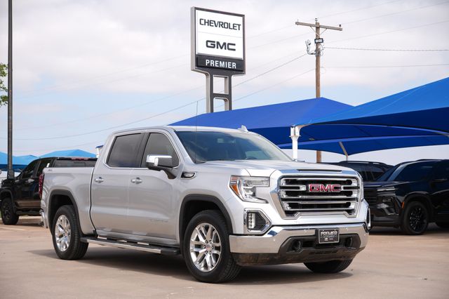 Quicksilver Metallic 2020 GMC Sierra 1500 SLT Crew Cab 4WD Pickup Truck Four-Wheel Drive Automatic