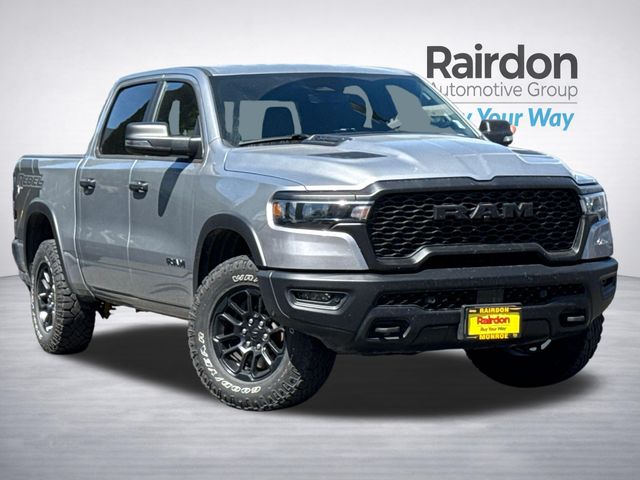 Billet Silver Metallic Clearcoat 2025 RAM 1500 Pickup Truck Four-Wheel Drive 8-Speed Automatic