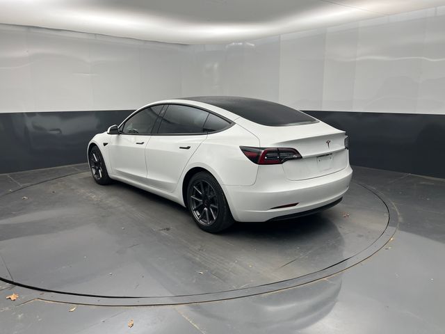 2021 Pearl White Multi-Coat Tesla Model 3 Standard Range Plus RWD Sedan