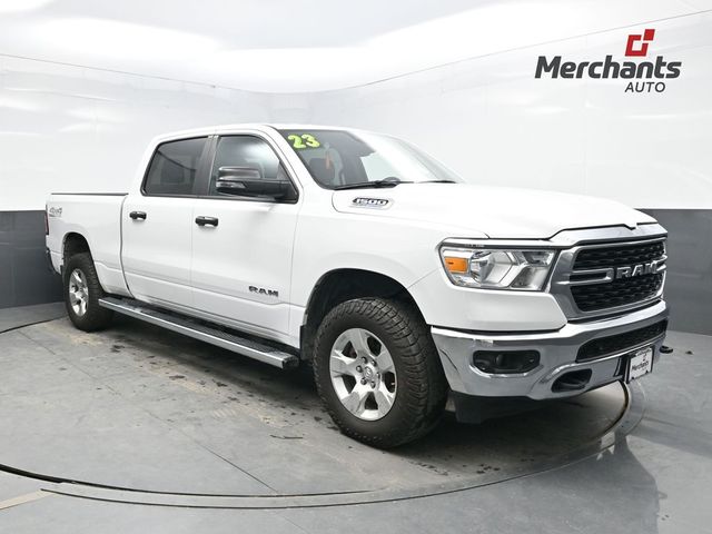 Bright White Clearcoat 2023 RAM 1500 Pickup Truck Four-Wheel Drive 8-Speed Automatic