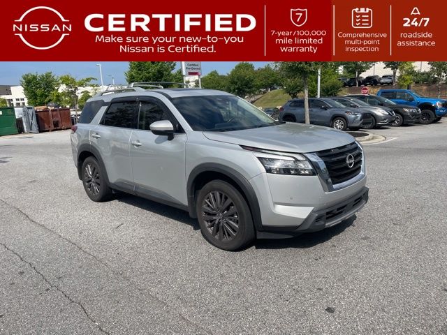 Brilliant Silver Metallic 2024 Nissan Pathfinder SL FWD SUV / Crossover Front-Wheel Drive 9-Speed Automatic