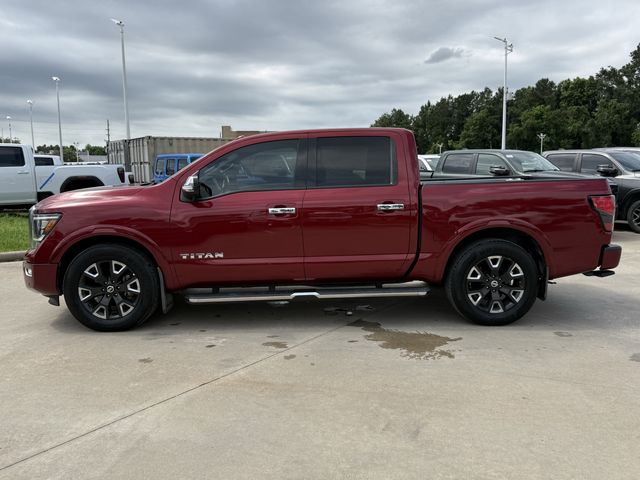 2021 Nissan Titan Platinum Reserve Red at Cook Ford
