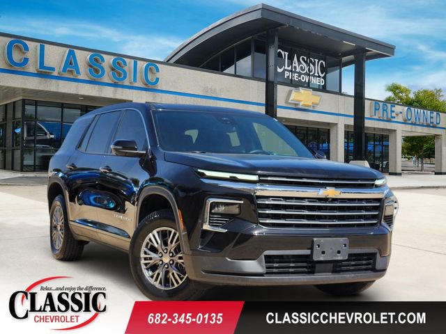 Mosaic Black Metallic 2025 Chevrolet Traverse SUV / Crossover Front-Wheel Drive 8-Speed Automatic