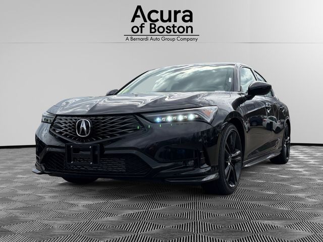 Majestic Black Pearl 2026 Acura Integra FWD with Technology and A-SPEC Package Sedan Front-Wheel Drive Continuously Variable Transmission