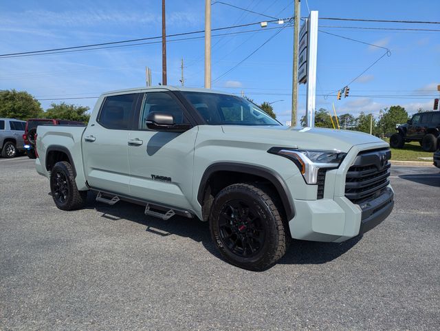 Lunar Rock 2024 Toyota Tundra SR5 CrewMax Cab 4WD Pickup Truck Four-Wheel Drive Automatic