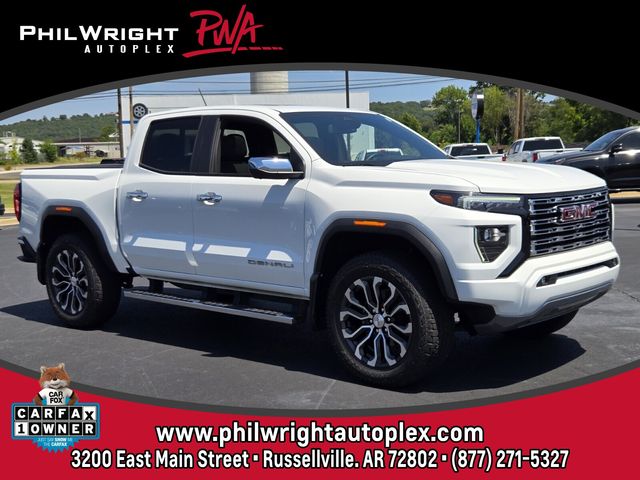 Summit White 2024 GMC Canyon Pickup Truck Four-Wheel Drive 8-Speed Automatic
