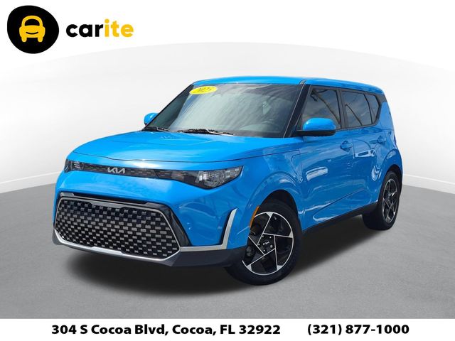 Surf Blue 2025 Kia Soul SUV / Crossover Front-Wheel Drive Continuously Variable Transmission