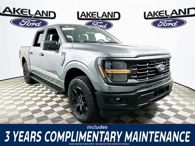 Carbonized Gray Metallic 2026 Ford F-150 Pickup Truck Four-Wheel Drive Automatic