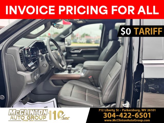 2025 Black Chevrolet Silverado 1500 High Country 4X4 Truck