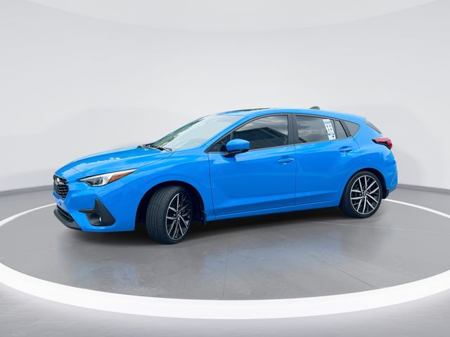 Oasis Blue Pearl 2024 Subaru Impreza Wagon All-Wheel Drive Continuously Variable Transmission