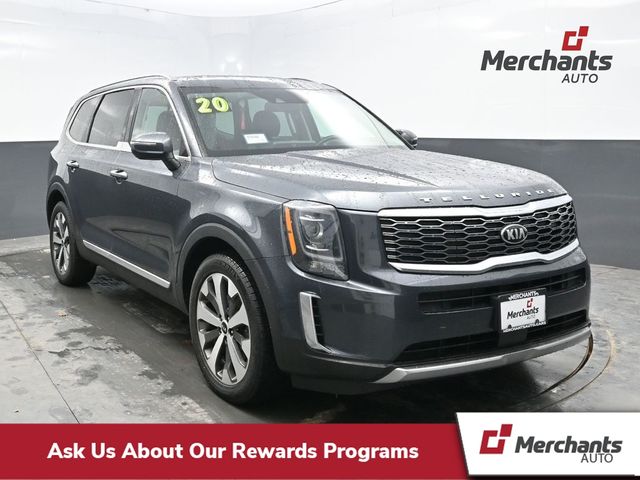Gravity Gray 2020 Kia Telluride S AWD SUV / Crossover All-Wheel Drive 8-Speed Automatic