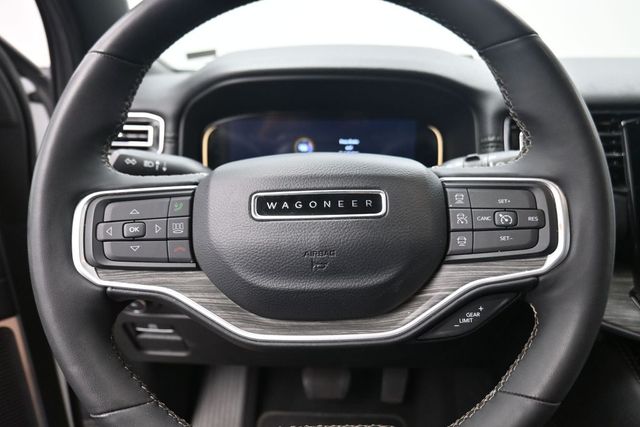 2024 Jeep Wagoneer L Series II White at AutoSavvy Houston Southwest