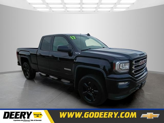 Black 2017 GMC Sierra 1500 Pickup Truck Four-Wheel Drive 6-Speed Automatic Overdrive