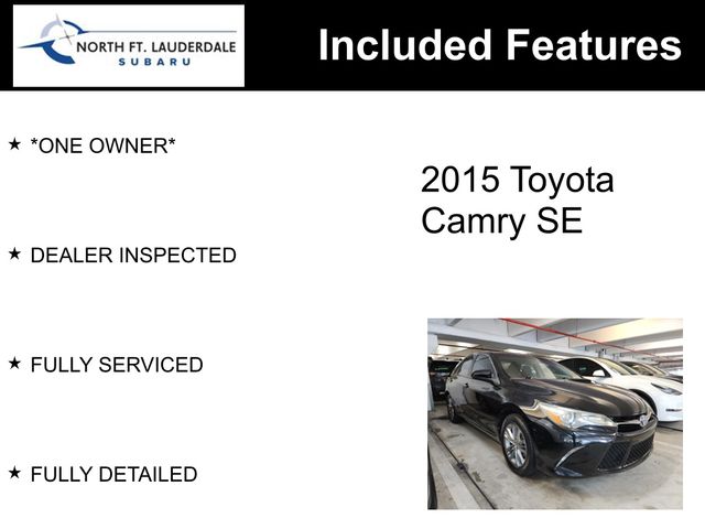 2015 Toyota Camry SE 2