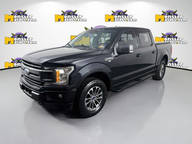 Black 2020 Ford F-150 Pickup Truck Four-Wheel Drive Automatic