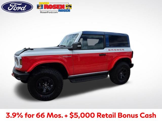 Oxford White 2025 Ford Bronco Stroppe Edition 4WD SUV / Crossover Four-Wheel Drive Automatic