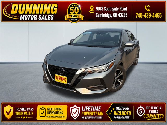 Gray (Gun Metallic) 2023 Nissan Sentra Sedan Front-Wheel Drive Continuously Variable Transmission