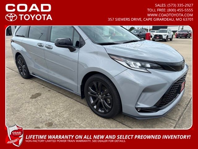 Cement 2025 Toyota Sienna Minivan Front-Wheel Drive Continuously Variable Transmission