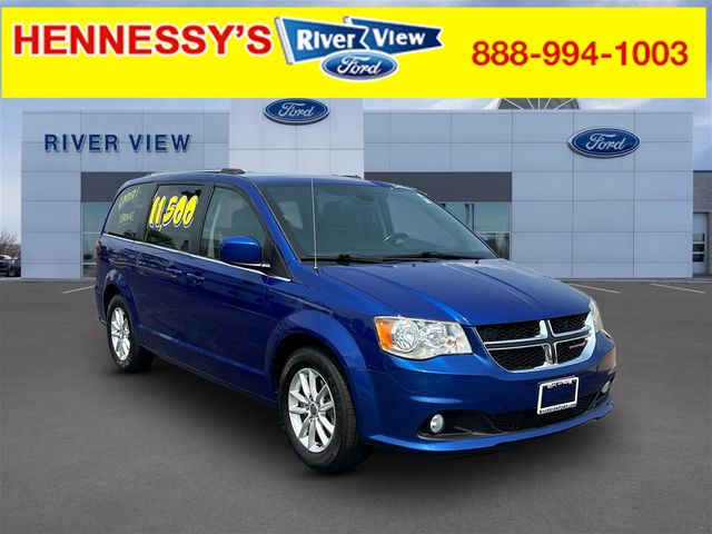 Indigo Blue Clearcoat 2020 Dodge Grand Caravan Minivan Front-Wheel Drive 6-Speed Automatic