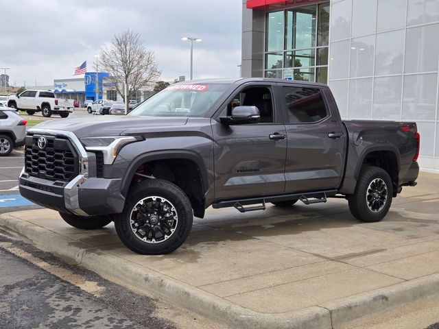 Magnetic Gray 2025 Toyota Tundra SR5 CrewMax Cab 4WD Pickup Truck Four-Wheel Drive Automatic