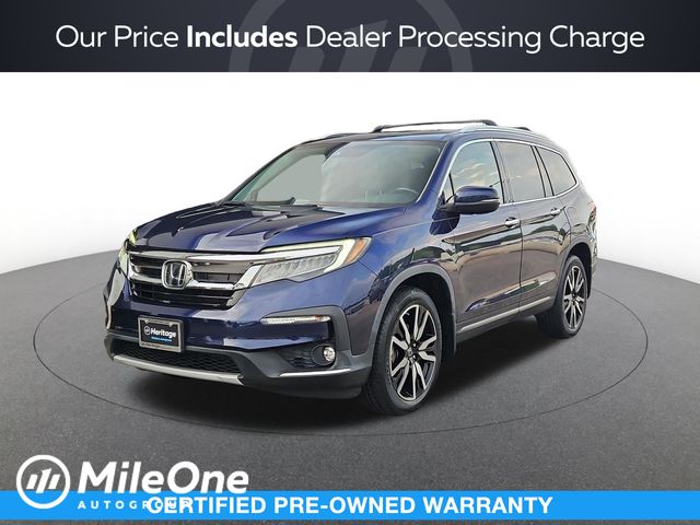 Black (Obsidian Blue Pearl,Blue) 2020 Honda Pilot SUV / Crossover All-Wheel Drive 9-Speed Automatic
