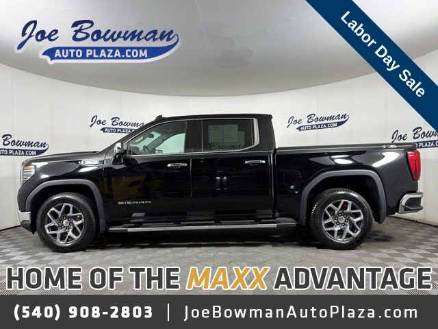 Onyx Black 2023 GMC Sierra 1500 Pickup Truck Four-Wheel Drive 10-Speed Automatic