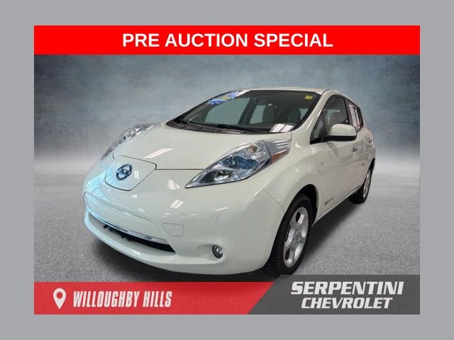 Glacier Pearl 2012 Nissan LEAF SL Hatchback Front-Wheel Drive Automatic