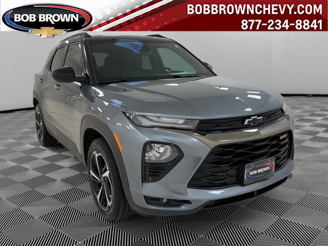 Gray (Satin Steel Metallic) 2021 Chevrolet Trailblazer RS AWD SUV / Crossover Four-Wheel Drive 9-Speed Automatic