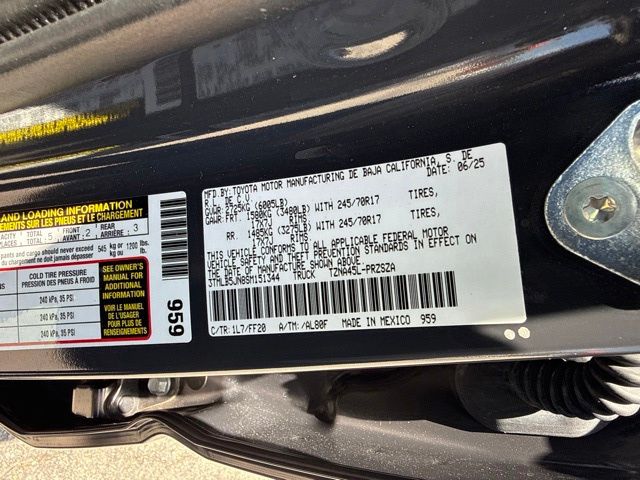 2025 Toyota Tacoma - $38,988