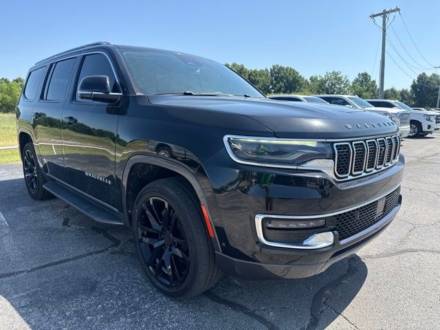 Diamond Black Crystal Pearlcoat 2022 Jeep Wagoneer SUV / Crossover Four-Wheel Drive 8-Speed Automatic