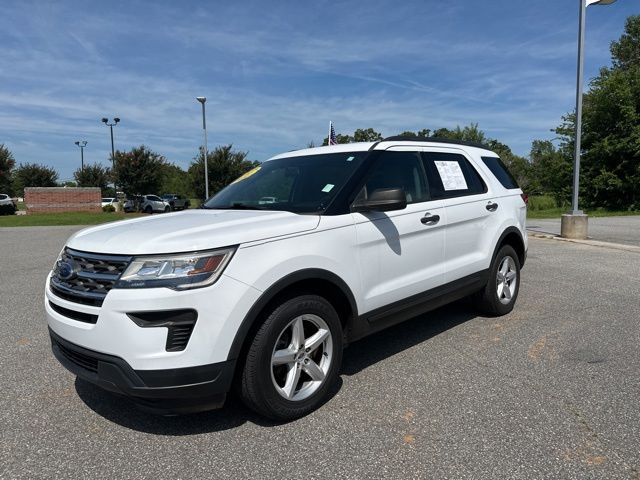 Oxford White 2018 Ford Explorer AWD SUV / Crossover All-Wheel Drive 6-Speed Automatic