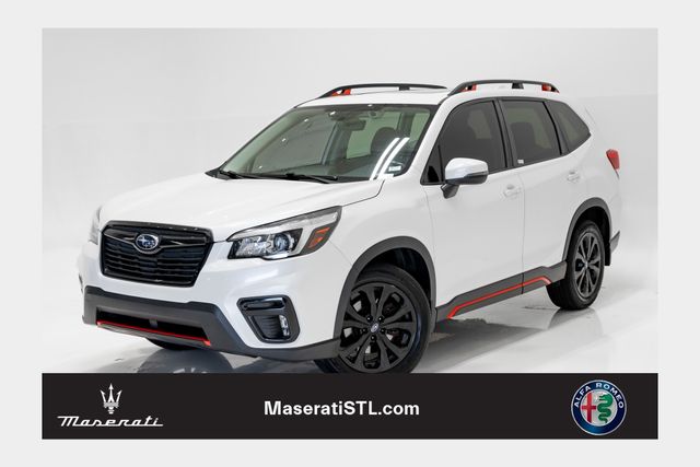 Crystal White Pearl 2019 Subaru Forester SUV / Crossover All-Wheel Drive Continuously Variable Transmission