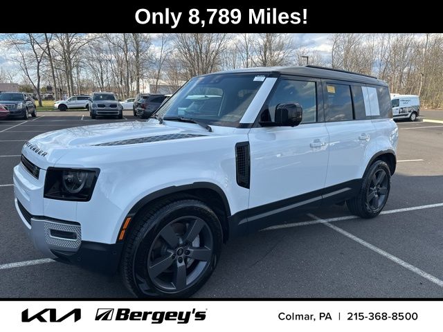White 2025 Land Rover Defender 110 P300 S AWD SUV / Crossover All-Wheel Drive 8-Speed Automatic