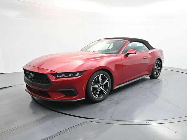 Red Metallic 2024 Ford Mustang Convertible Rear-Wheel Drive Automatic