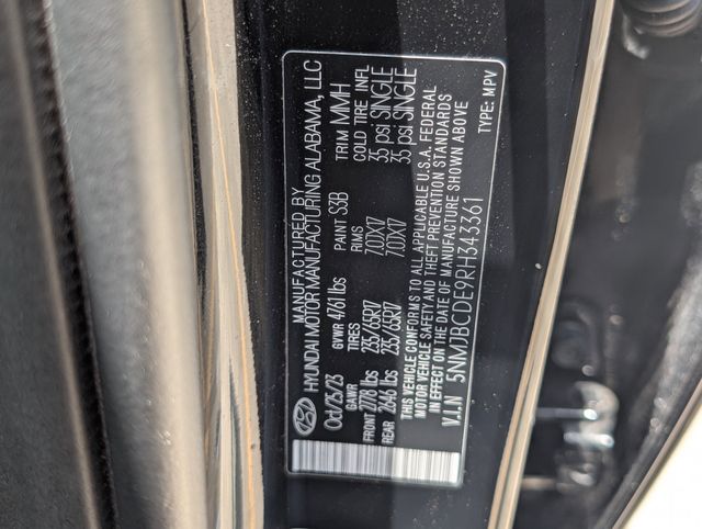2024 Hyundai Tucson SEL Black at Monument Chevrolet