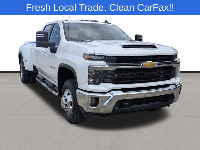2024 Chevrolet Silverado 3500HD LT White at Classic Elite Chevrolet Sugar Land