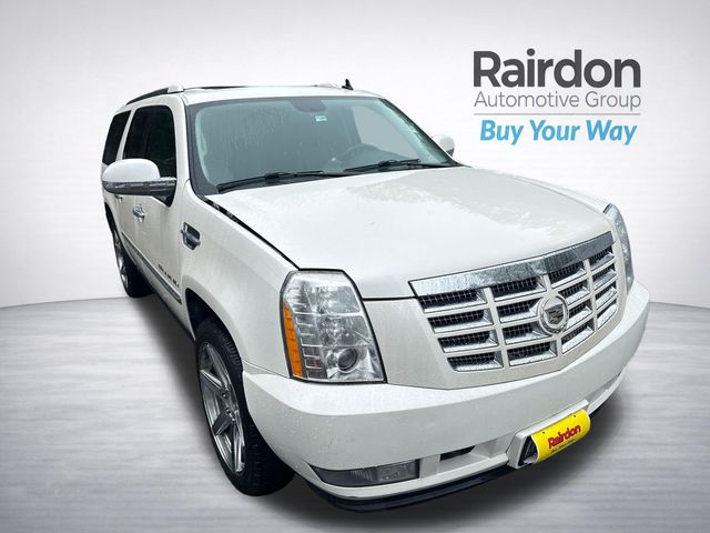 White Diamond Clearcoat 2010 Cadillac Escalade ESV Premium 4WD SUV / Crossover All-Wheel Drive 6-Speed Automatic Overdrive