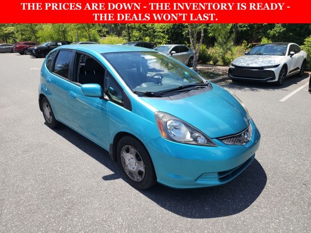 Blue 2013 Honda Fit Base Hatchback Front-Wheel Drive 5-Speed Automatic