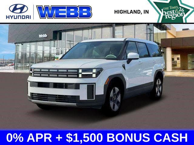 Serenity White 2026 Hyundai Santa Fe Hybrid SUV / Crossover All-Wheel Drive 6-Speed Automatic