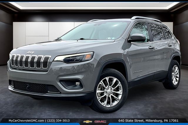 Sting-Gray Clearcoat 2021 Jeep Cherokee Latitude Lux 4WD SUV / Crossover Four-Wheel Drive 9-Speed Automatic