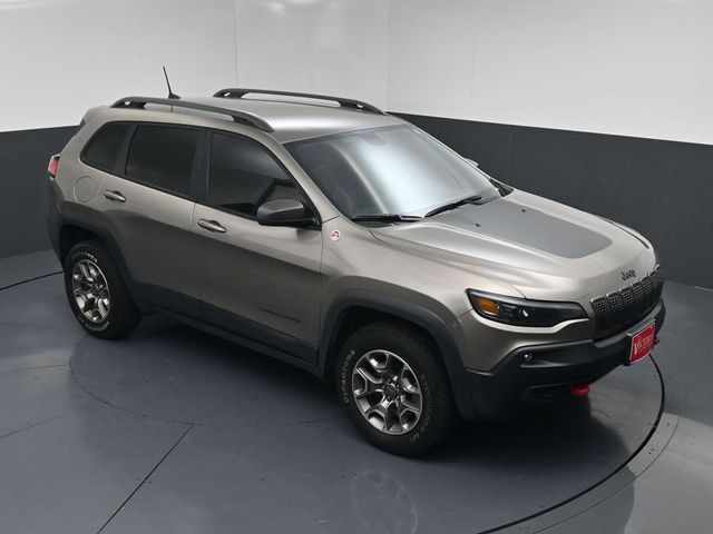 2020 Jeep Cherokee Trailhawk Beige at DeMontrond Automotive Group