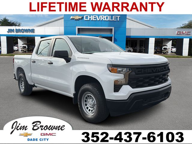 Summit White 2026 Chevrolet Silverado 1500 Pickup Truck Four-Wheel Drive Automatic