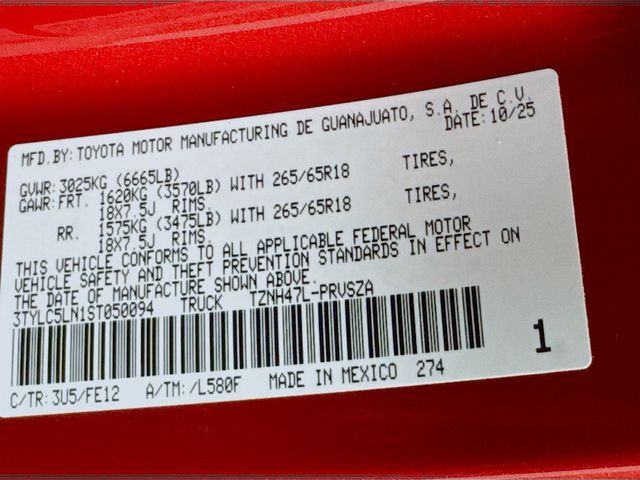 2025 Toyota Tacoma TRD Sport - Photo 16
