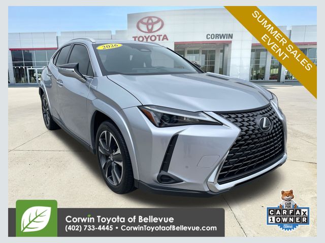 Iridium 2026 Lexus UX Hybrid SUV / Crossover All-Wheel Drive Continuously Variable Transmission