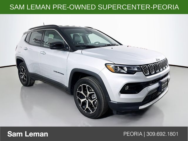 Silver Zynith Metallic Clearcoat 2026 Jeep Compass Limited 4WD SUV / Crossover Four-Wheel Drive 8-Speed Automatic