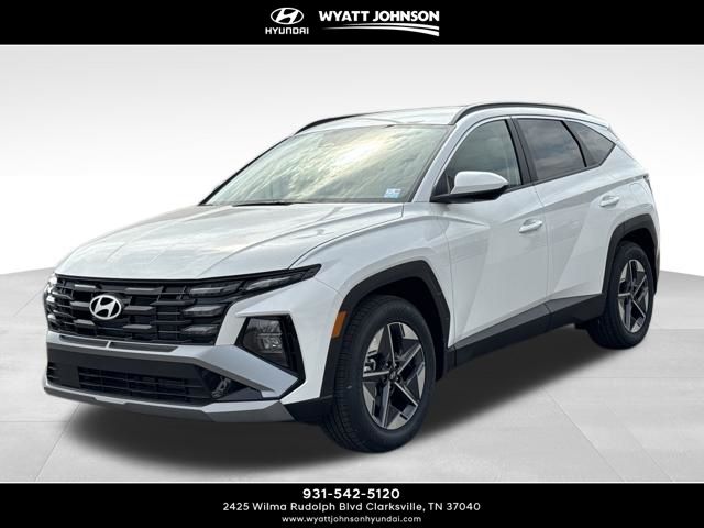 White Pearl 2026 Hyundai Tucson SUV / Crossover Front-Wheel Drive 8-Speed Automatic