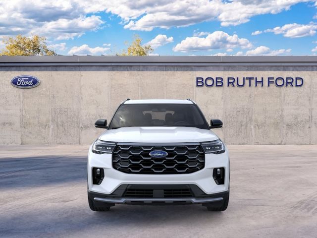 2026 Ford Explorer Platinum White at Bob Ruth Ford