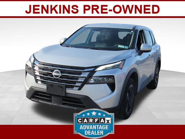 Brilliant Silver Metallic 2024 Nissan Rogue SUV / Crossover All-Wheel Drive Continuously Variable Transmission